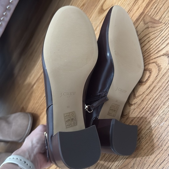 NWT J. Crew Brown Ankle Boots SIZE 10 - Picture 4 of 4
